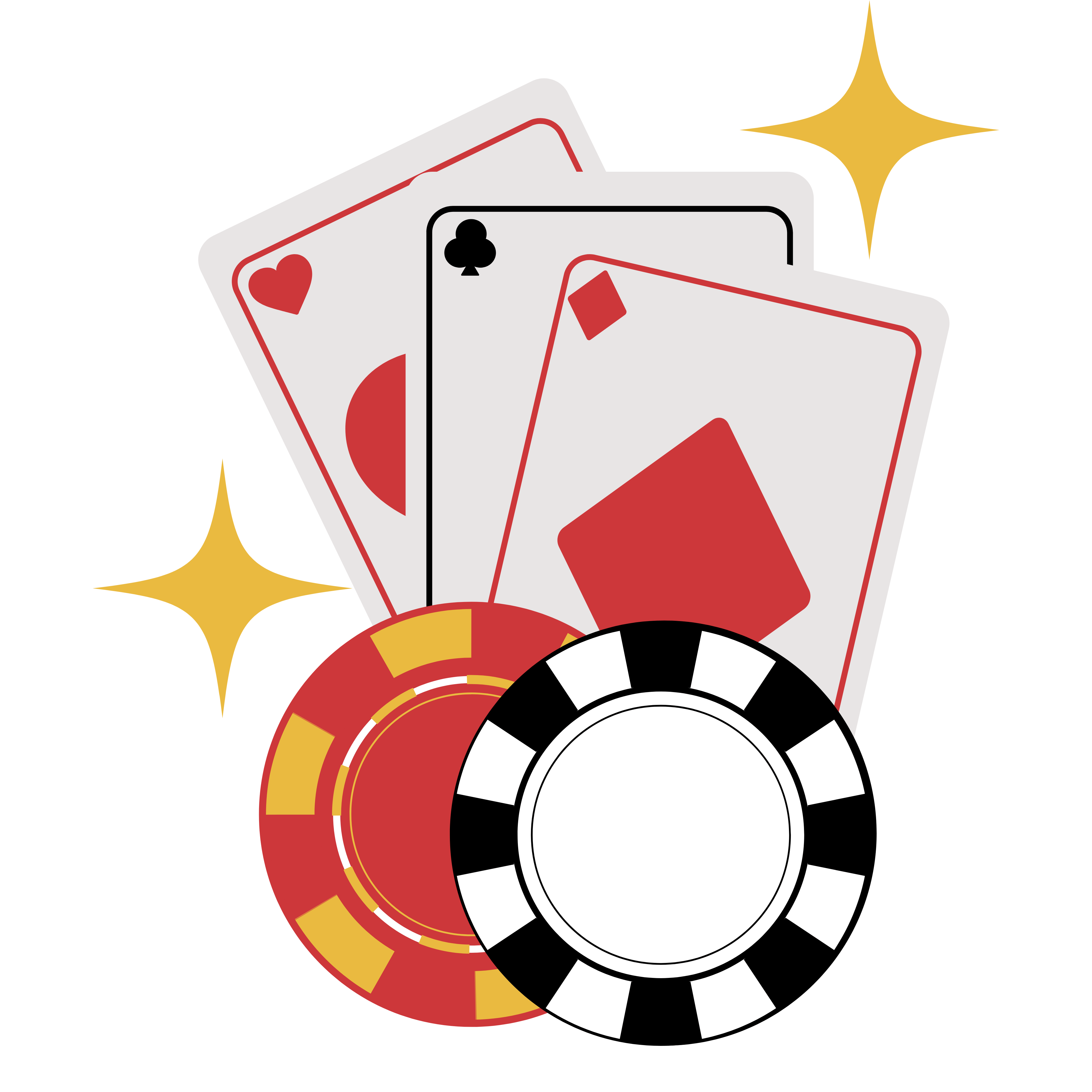 casino cards and chips