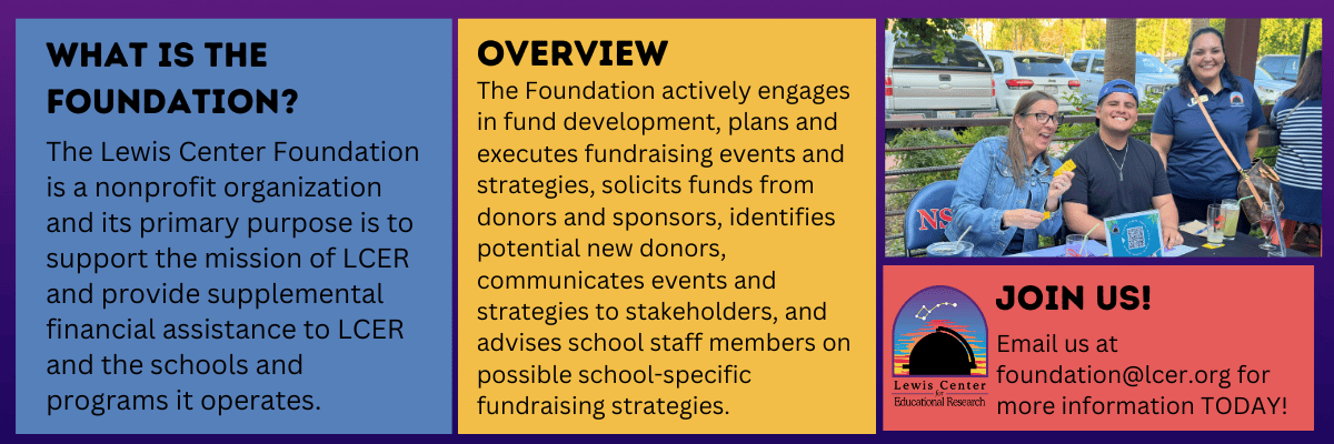 Foundation banner explaining what the Foundation is, their purpose, and a call-to-action inviting people to join.
